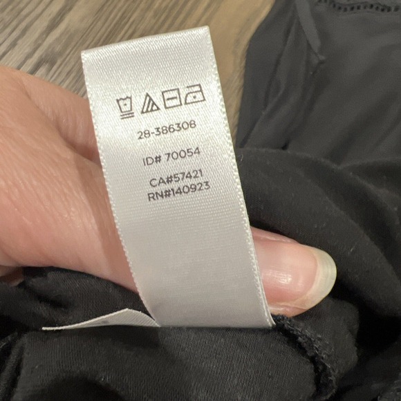 Loft Women Shirt Size Small Black Sleeveless Front Detailed Crochet Boho - Picture 9 of 11